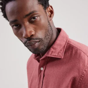 Shop Hartford Paul Shirt Red