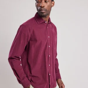 Best Hartford Paul Shirt Burgundy