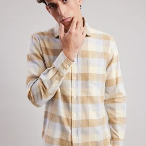 Fashion Hartford Paul Shirt Yellow & Gray