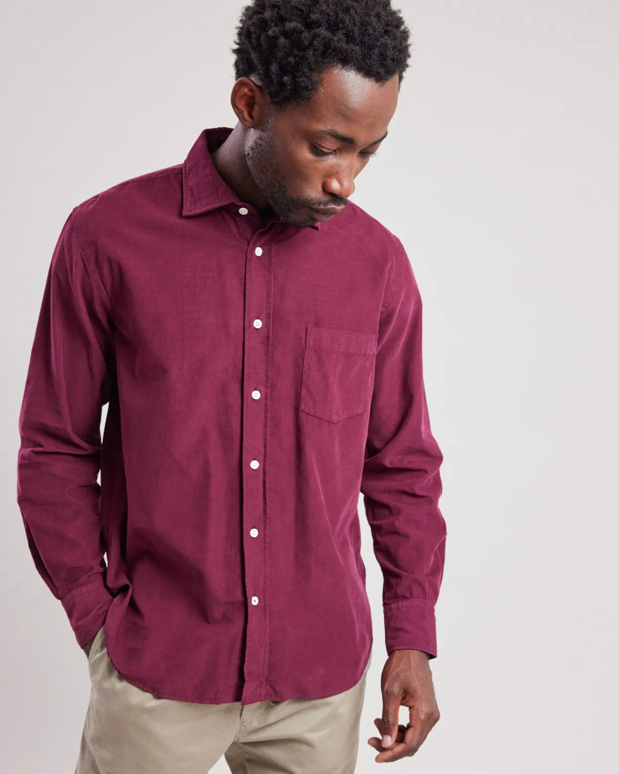 paul_shirt_3-5.webp Best Hartford Paul Shirt Burgundy