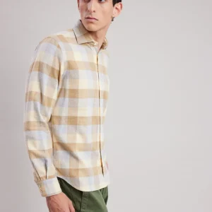 Fashion Hartford Paul Shirt Yellow & Gray