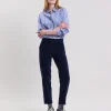 Best Sale Hartford Perfect Pants Navy Blue
