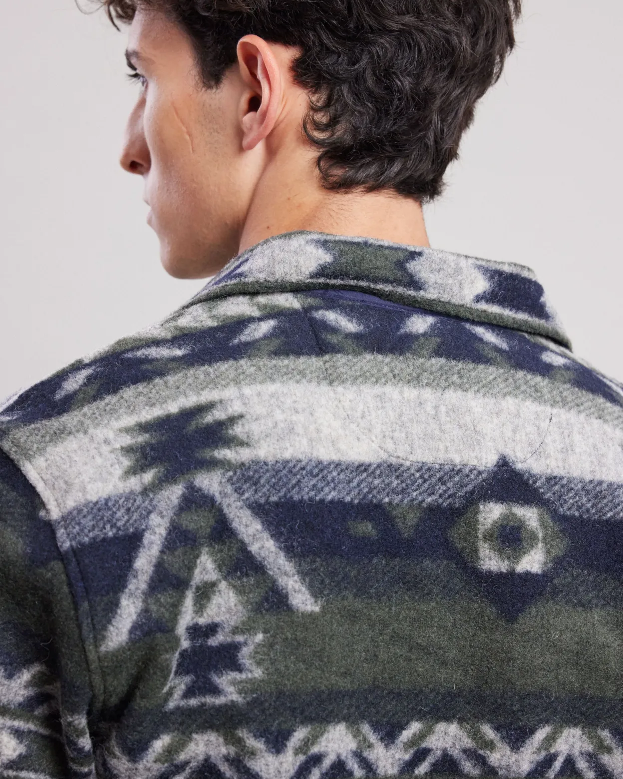 perry_jacket_1.webp Sale Hartford Perry Jacket Navy & Green
