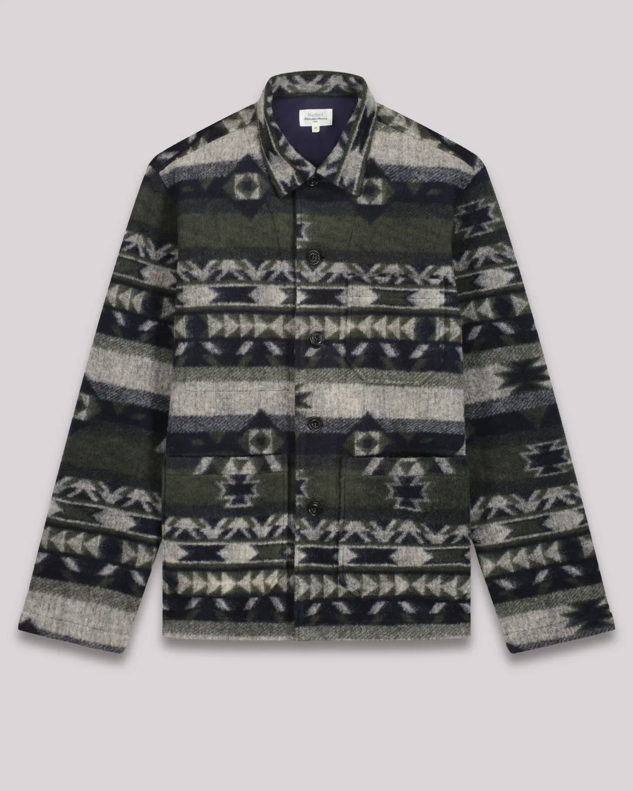 perry_jacket_2.webp Sale Hartford Perry Jacket Navy & Green