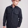 Clearance Hartford Peter Shirt Navy Blue