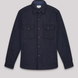 Clearance Hartford Peter Shirt Navy Blue