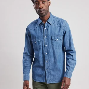 Clearance Hartford Phoenix Shirt Indigo