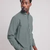 Clearance Hartford Pitt Shirt Olive Green