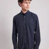 Outlet Hartford Pitt Shirt Midnight Blue