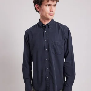 Outlet Hartford Pitt Shirt Midnight Blue