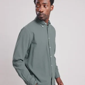 Clearance Hartford Pitt Shirt Olive Green