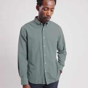 Clearance Hartford Pitt Shirt Olive Green
