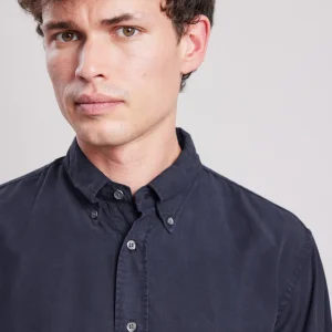 Outlet Hartford Pitt Shirt Midnight Blue