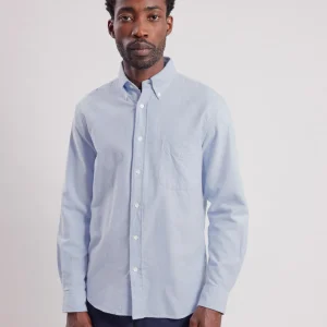 Discount Hartford Pitt Shirt Sky Blue