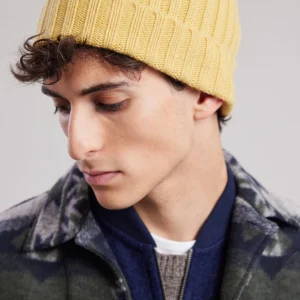 Discount Hartford Rib Beanie Yellow