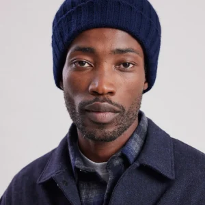 Best Sale Hartford Rib Beanie Navy Blue