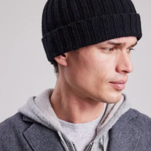 Store Hartford Rib Beanie Black