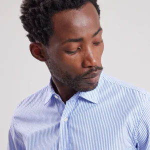 Discount Hartford Sammy Shirt Sky Blue