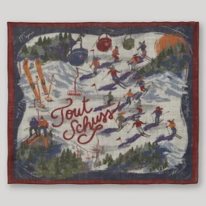 Fashion Hartford Souvenir Scarf Indigo