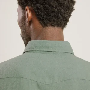 Outlet Hartford Storm Shirt Cypress Green