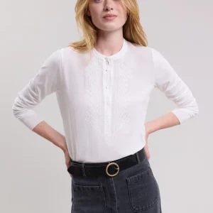 Cheap Hartford Taenia T-Shirt Off-White