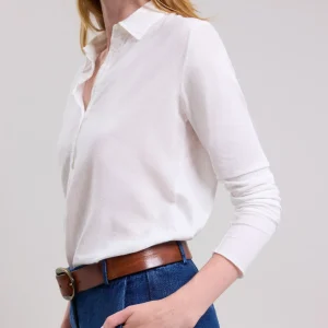 Sale Hartford Talbin Polo Off-White