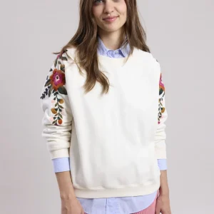 Flash Sale Hartford Tapucine Sweatshirt Off-White