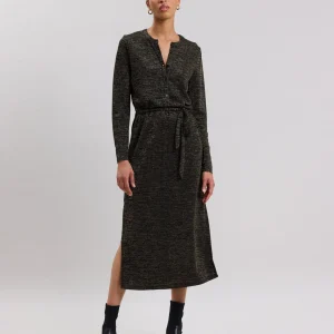 Discount Hartford Tasite Dress Black & Gold