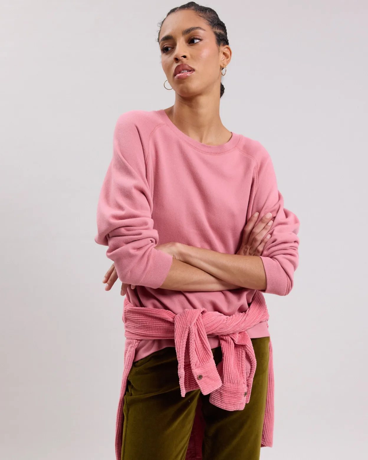tavetti_sweatshirt_3.webp Discount Hartford Tavetti Sweatshirt Pink