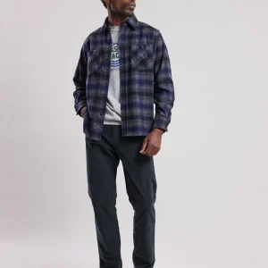 Shop Hartford Tim Pants Navy Blue