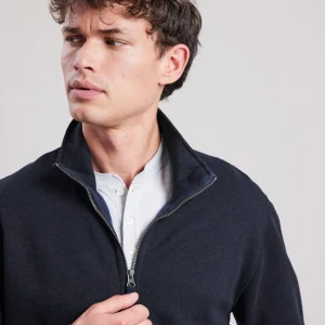 Shop Hartford Track Jacket Midnight Blue
