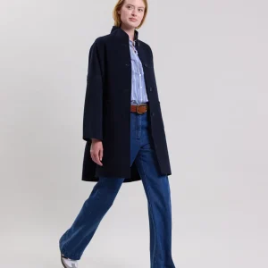 Cheap Hartford Vadim Coat Navy Blue