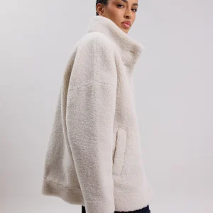 Clearance Hartford Valery Coat Off-White