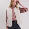 Shop Hartford Venice Vest Off-White
