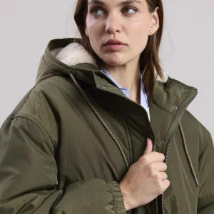 Outlet Hartford Venlo Coat Military Green