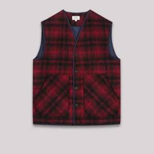 Clearance Hartford Vince Vest Red