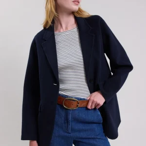 Hot Hartford Vlad Jacket Navy Blue
